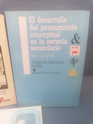 El desarrollo del pensamiento conceptual en la ...