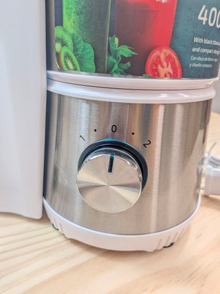 Licuadora Cecotec Juice&Fresh 400 Titan White