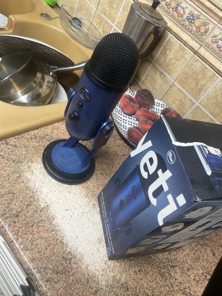 Micrófono Blue Yeti Azul