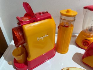 Juego Cocina Juguete Tostadora Cafetera