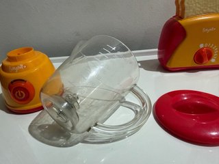 Juego Cocina Juguete Tostadora Cafetera