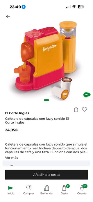 Juego Cocina Juguete Tostadora Cafetera