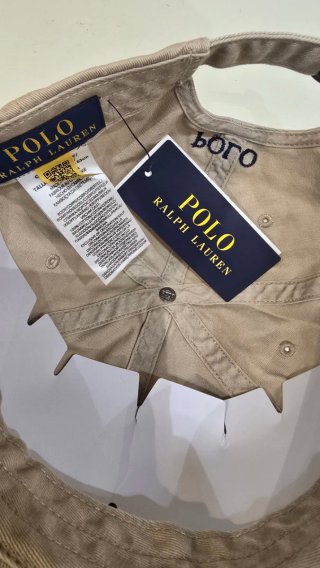 Gorra Ralph Lauren Beige