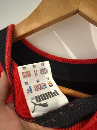Sudadera Vintage Eintracht Frankfurt Puma 90s