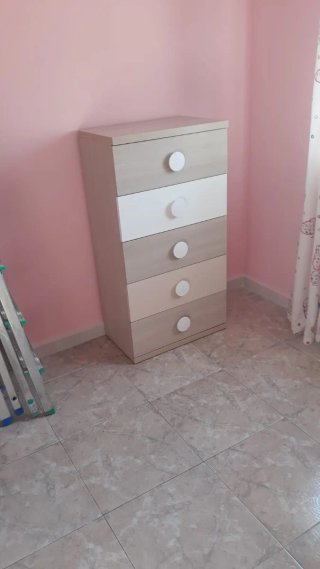 Escritorio con cama nido y comoda