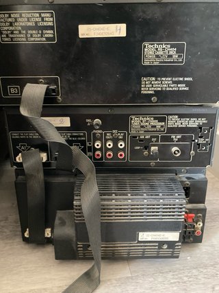 Equipo de música Technics RS-CH404