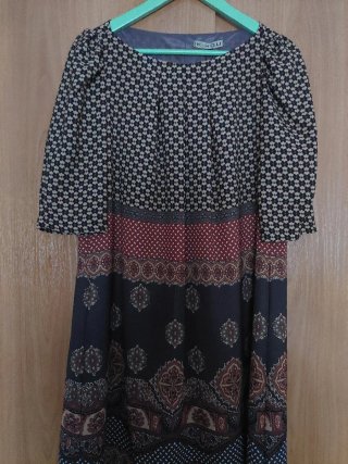 Vestido KAROU estampado