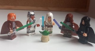 Jedi compatible Lego Star Wars Figuras