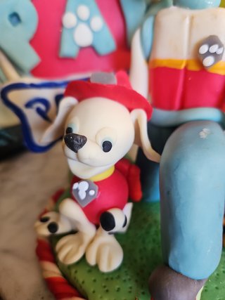 Figuras Patrulla Canina Porcelana Fría