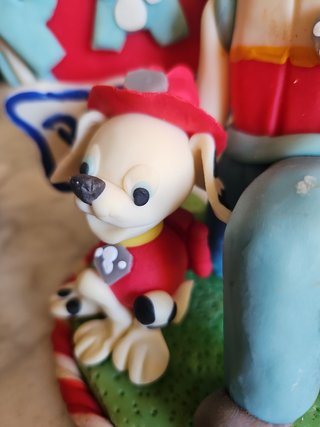 Figuras Patrulla Canina Porcelana Fría