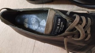 Zapatos Derby G-Star RAW Negros