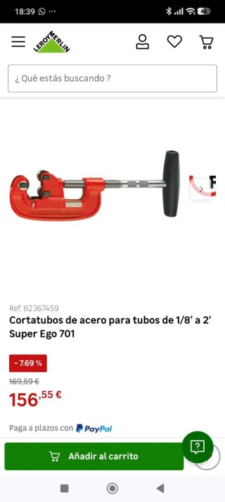 Cortatubos Super Ego