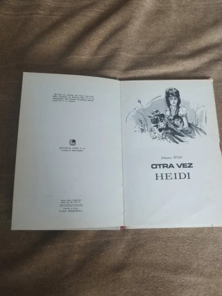 Libro: Otra Vez Heidi