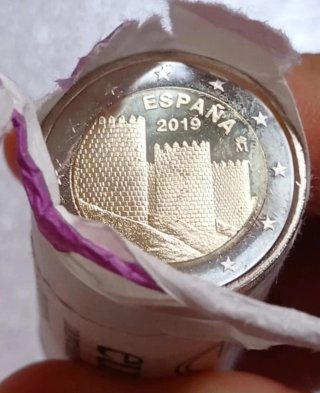 2 euros España varios años