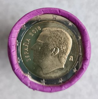 2 euros España varios años