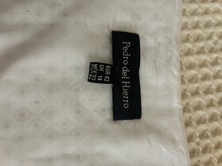 Vestido Pedro del Hierro Negro y Blanco