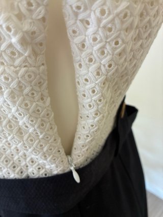Vestido Pedro del Hierro Negro y Blanco