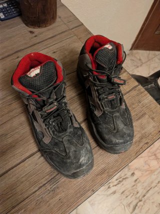 Zapatillas Seguridad Honeywell Talla 42 Negras Roj