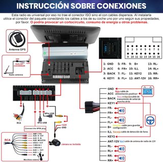 NUEVO Radio Junsun 1 DIN Android 13 10"