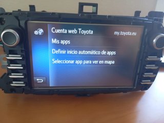 Pantalla navegador GPS Toyota Yaris P13