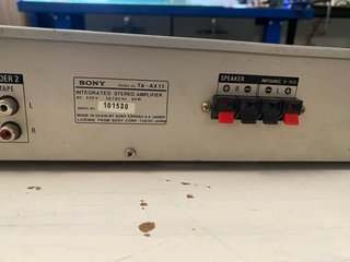 Amplificador Estéreo Sony TA-AX11