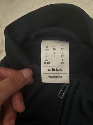 Chándal Adidas Negro Poliéster