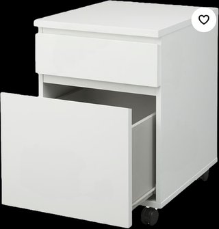 Cajonera Malm Blanca