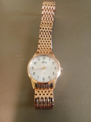 Reloj Lotus Dorado Mujer