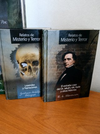 Lote 5 Libros Terror/Misterio ¡NUEVOS CON PLÁSTICO