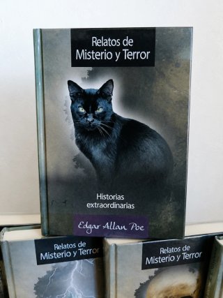 Lote 5 Libros Terror/Misterio ¡NUEVOS CON PLÁSTICO