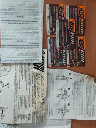 Accesorios Action Man 1997