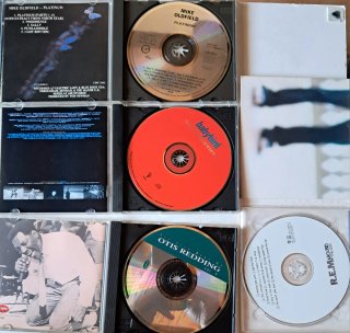 Cds Mike Oldfield, Babybird, Otis Redding, Rem