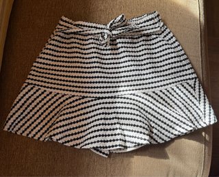Falda pantalón Zara rayas talla 13-14