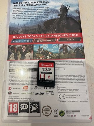 The Witcher 3 Complete Edition Switch