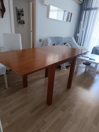 Mesa comedor madera extensible
