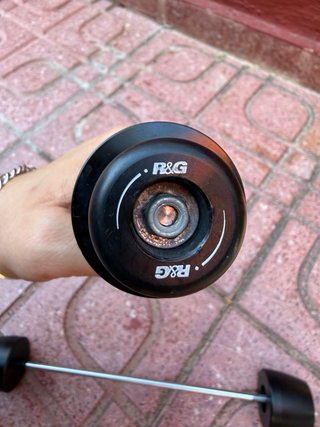 Protector horquilla R&G + diábolos Yamaha MT-07 20