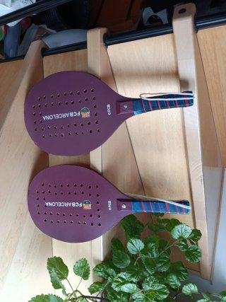 Raquetas  Neceser y chanclas n- 37