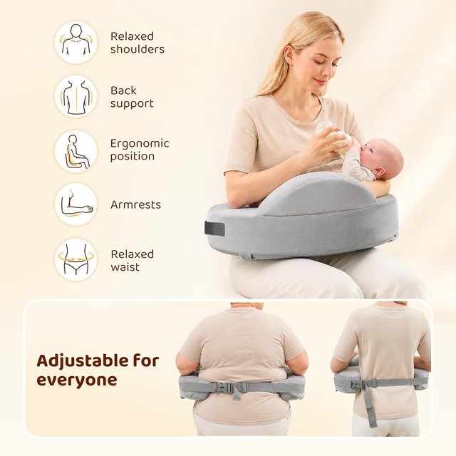 NUEVO Cojín Lactancia Memory Foam VeftBltrem