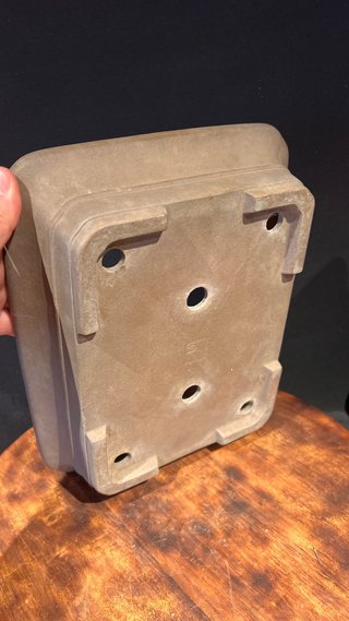 MACETA BONSAI KEIZAN RECTANGULAR TOKONAME JAPONESA