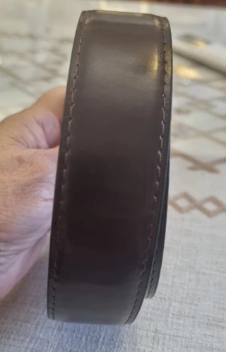 Cinturón Cuero Reversible Hombre Marrón