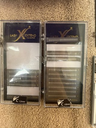 Lote Extensiones Pestañas lash extend