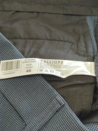 "CALLIOPE" set pantaloni classici cerimonia tg. L