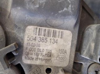 108930 alternador 504385134 fiat ducato caja