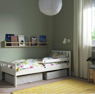 Cama infantil IKEA blanca