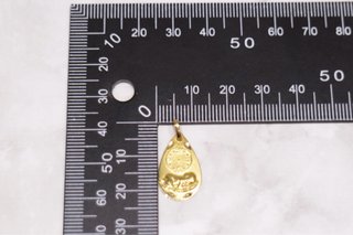 MEDALLA BEBÉ-RELOJ, ORO 18K/1.3g