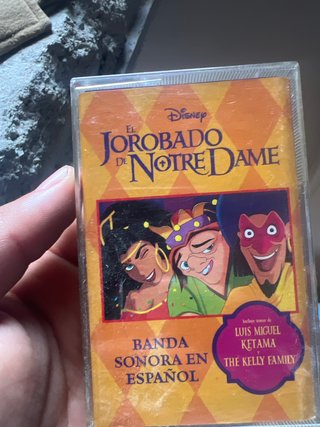 Casete El Jorobado de Notre Dame (Español)