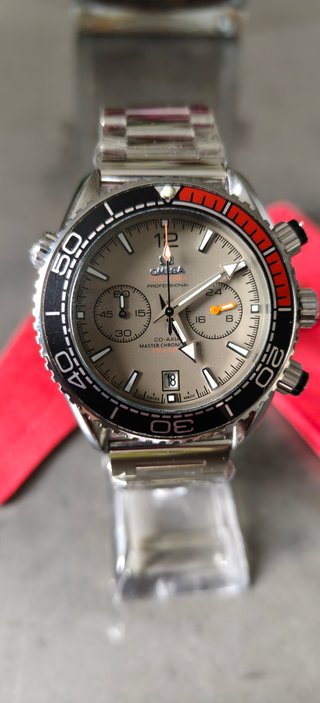Seamaster Cronografo Planet Ocean Acciaio