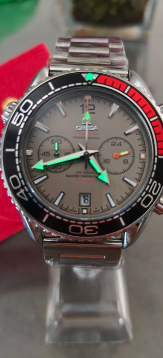 Seamaster Cronografo Planet Ocean Acciaio