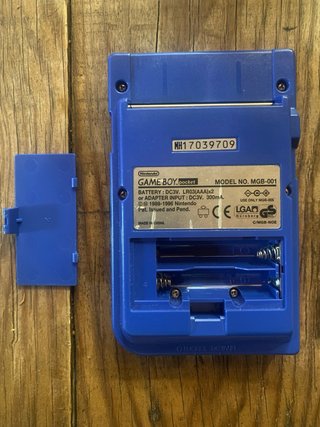 Game Boy Pocket Blu