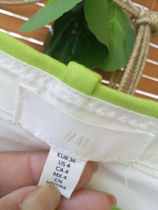 Pantalón ancho verde mujer
